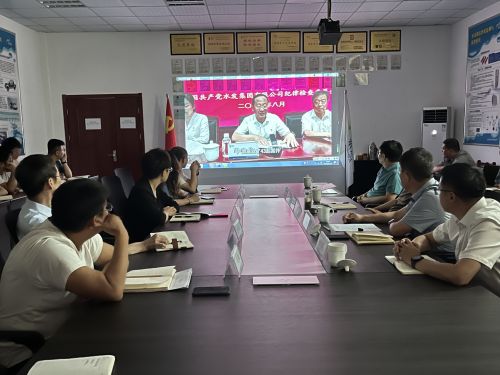 【河海水文】水發(fā)水控集團(tuán)黨委委員、紀(jì)委書記王高升到河海公司全面從嚴(yán)治黨、黨風(fēng)廉政建設(shè)專題調(diào)研 (1).jpg